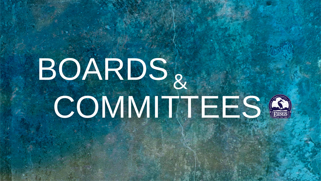 Boards And Committees Eustis Fl