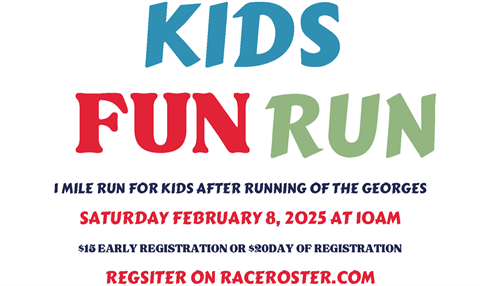 Georgefest 2025 Kids Fun Run registration is open now