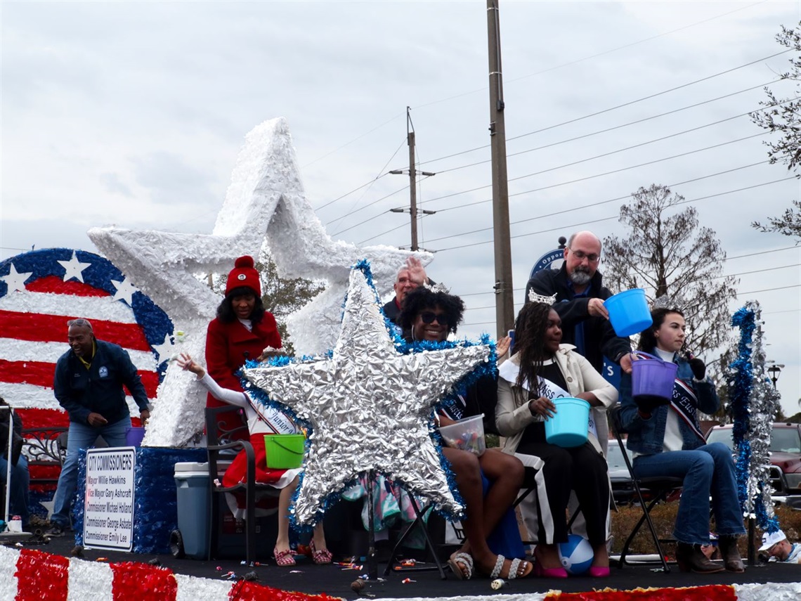 Eustis Commission Float Georgefest Parade 2025